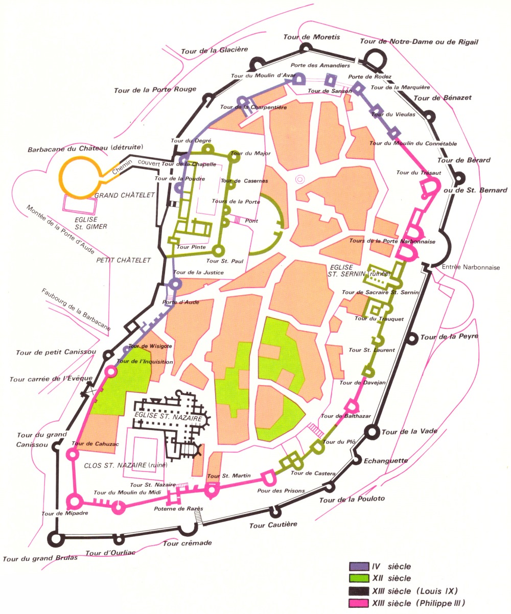 План крепости