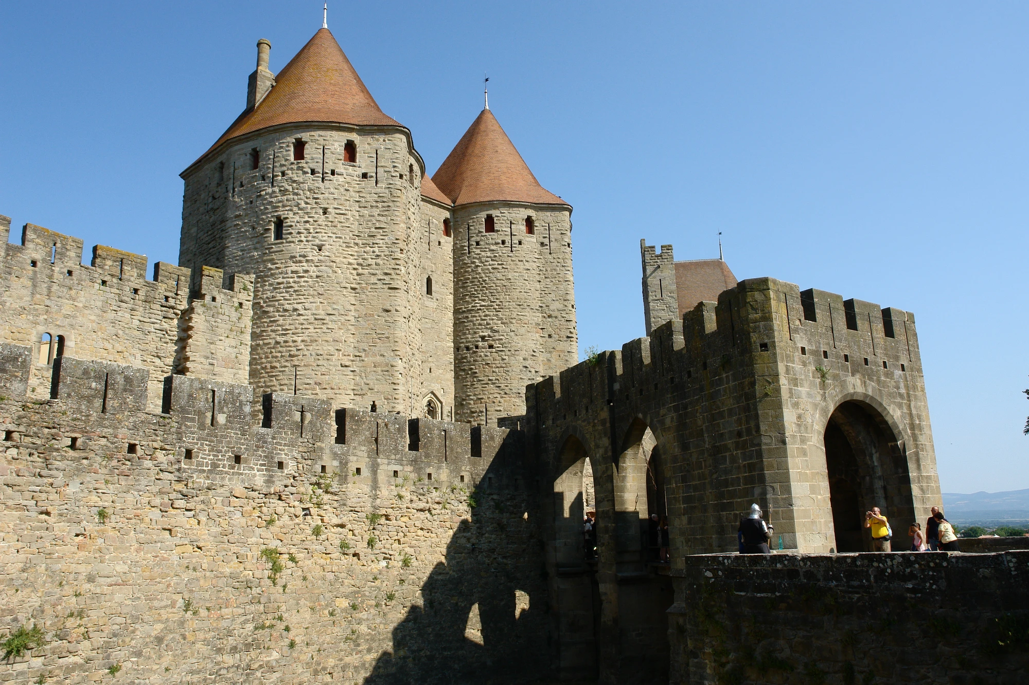 Город-крепость Каркасон